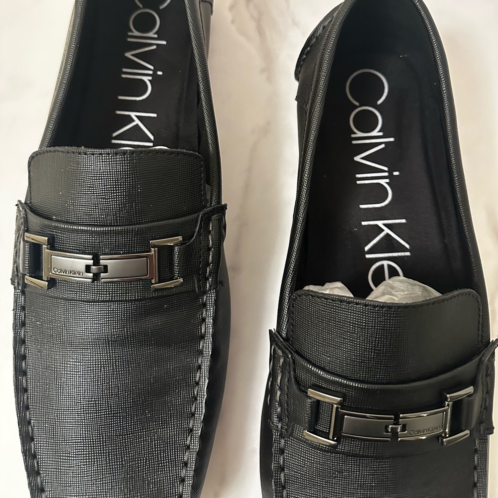 Calvin Klein Magnus Black Driver Shoes